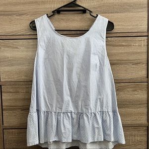 J. Crew Peplum Tank